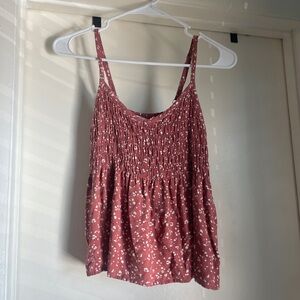 URBAN Romantics Floral Tank Top - Pink